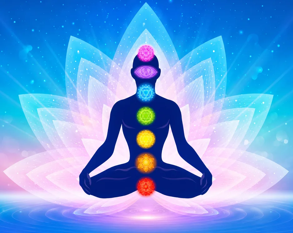 Rééquilibrage bioénergétique - les sept chakras - Les Jardins de Maitreya